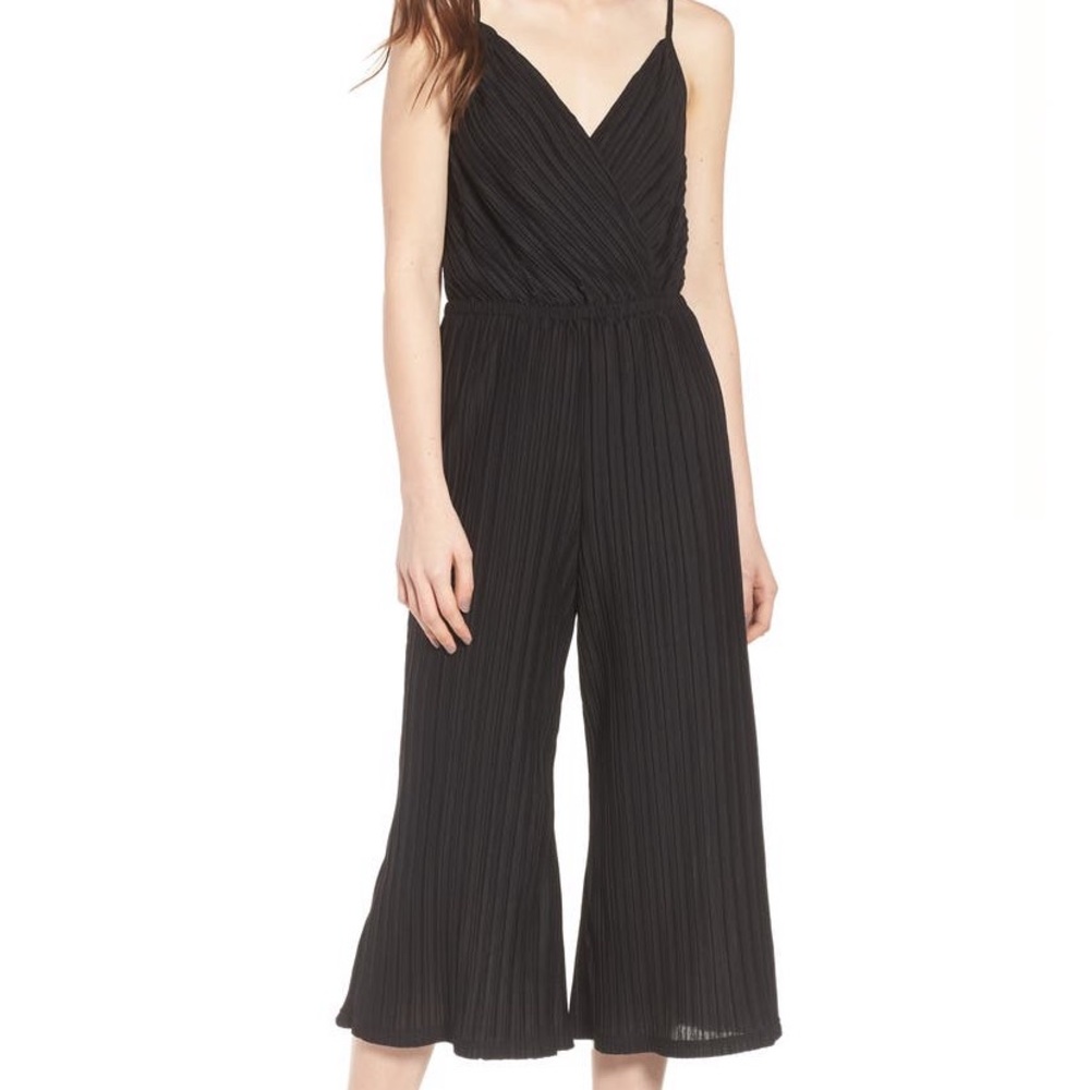cupcakes and cashmere Pleated Austine Jumpsuit